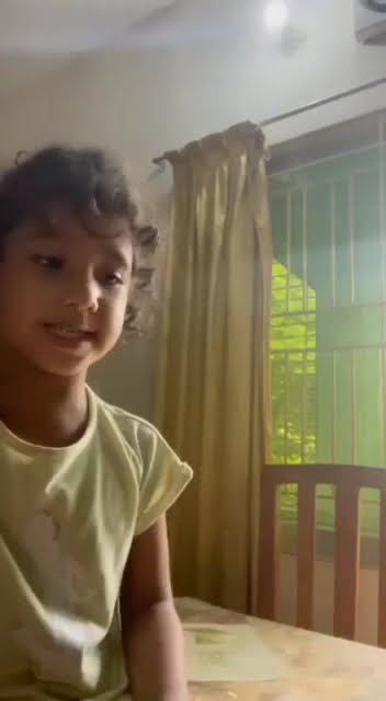 Ardhiya plays with her new toy house.🏘️ #tinytaleswithardhiya #kidvid