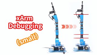 Hiwonder xArm 1S robotic arm small debugging after assembly