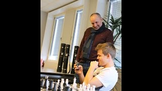 Magnus Carlsen Plays Chess with Magnus Age 9 on Play Magnus App screenshot 4