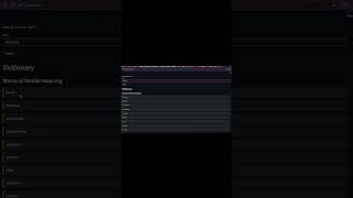 Day 59365 I Built A Dictionary App