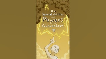 special ability and power ideas for your characters, part 57 🌩️ #oc #originalcharacter #art #ocs