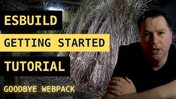 Introduction to ESBuild tutorial for React / JavaScript and Typescript bundling.  Bye bye Webpack