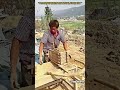 전통적인 수제 벽돌 제작 과정 #worker #process #brick #handmade #craftsman