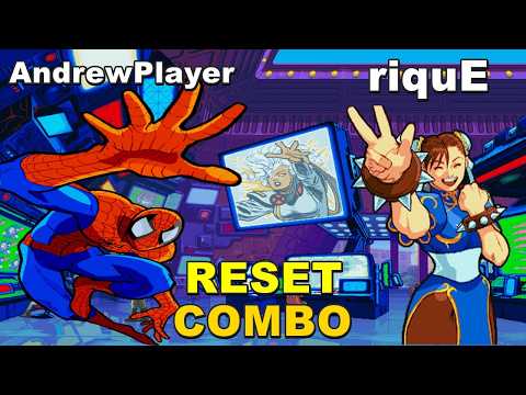 Na Base Do Reset - Marvel vs Capcom.