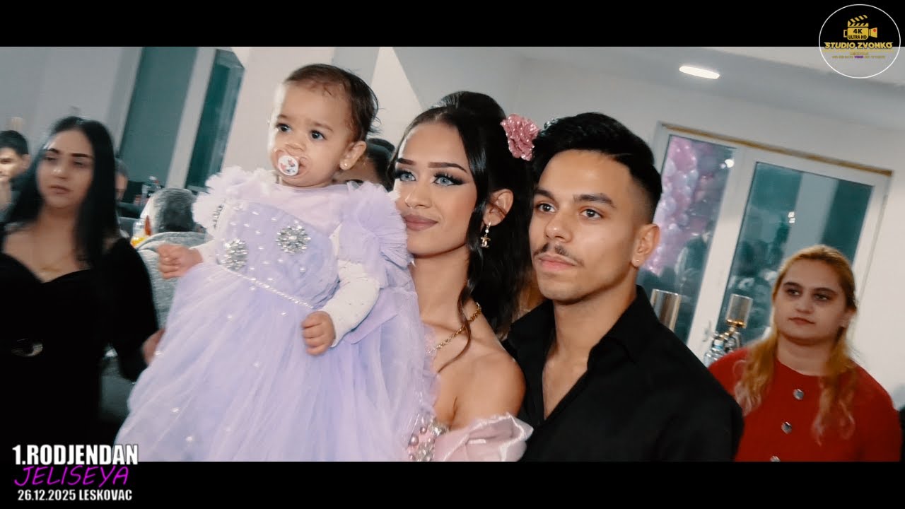 1. RODJENDAN JELISEYA PART 1/ 26.12.2025 STUDIO ZVONKO 4K  LESKOVAC