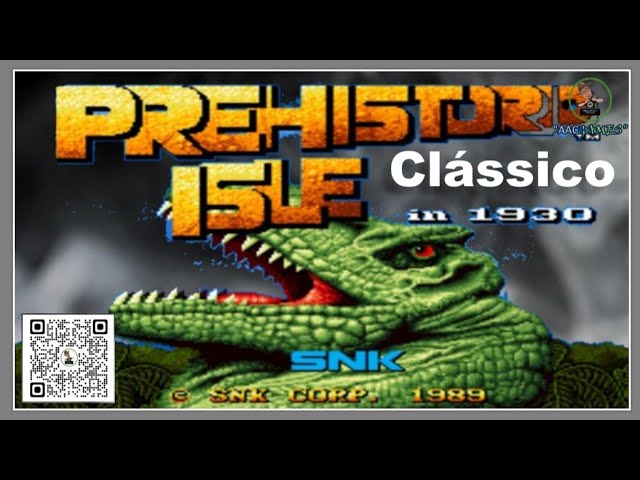 Jogos de Arcade clássicos: Prehistoric Isle in 1930 