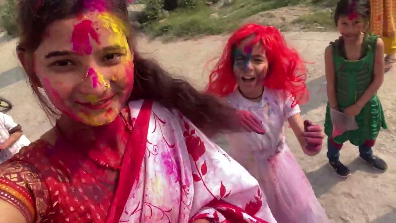 होली मैं लगा दिया पक्का कॉलर# ❤️🥰🤗#subscribe 