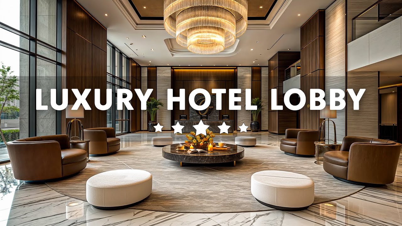 Luxury Hotel Lobby Music - Smooth Jazz Saxophone Instrumental & Calm ...