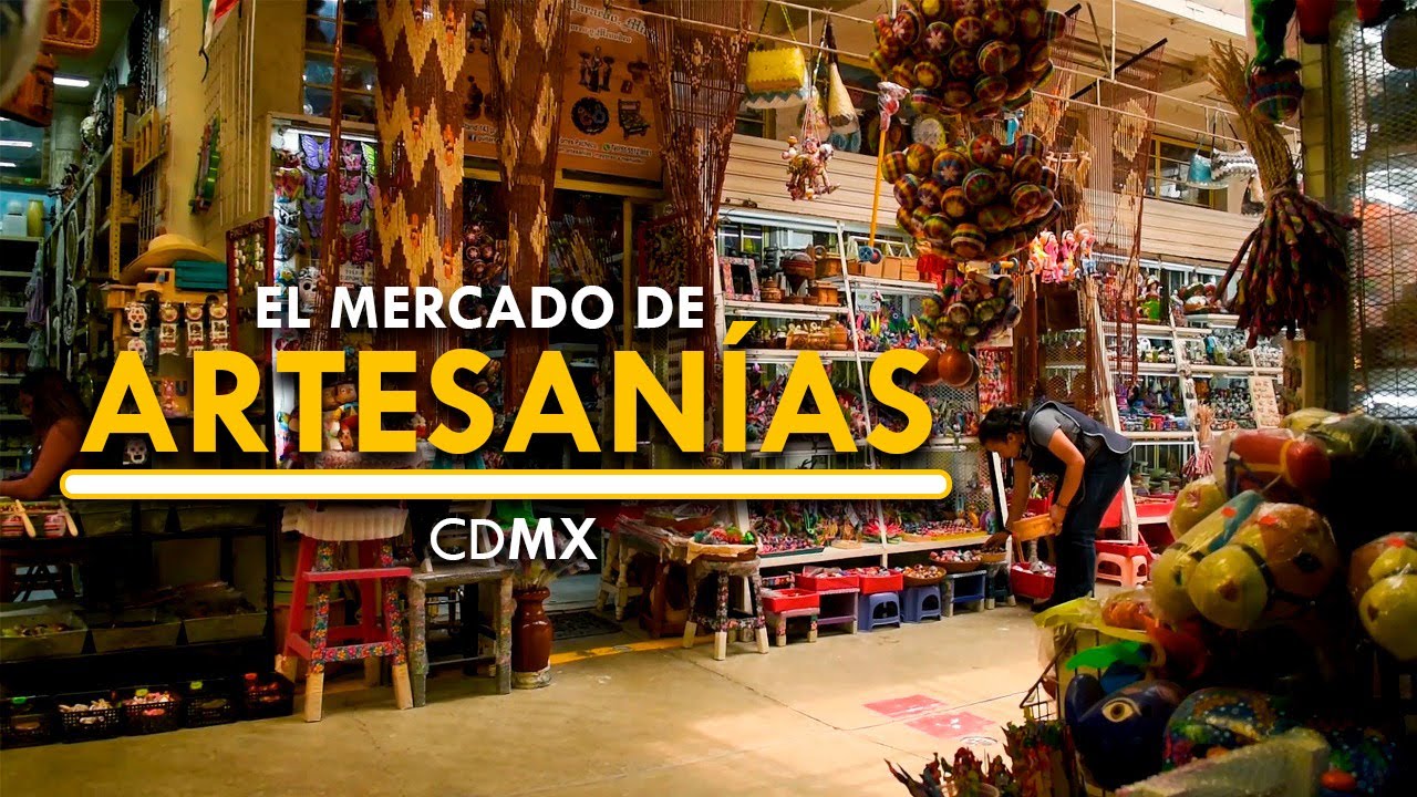 El MERCADO de ARTESANÍAS en la CIUDADELA - CDMX - Qué Chido!