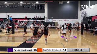 Match Highlights vs Capo Valley Christian | Jane Park | 2027 | Setter/DS