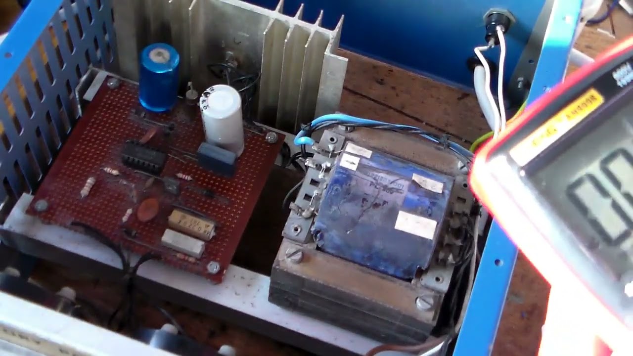 Лабораторный блок питания из барахолки