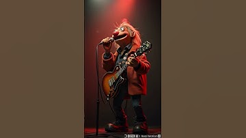 AI generated puppet singing short videos