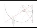 How to draw a Golden Ratio Spiral