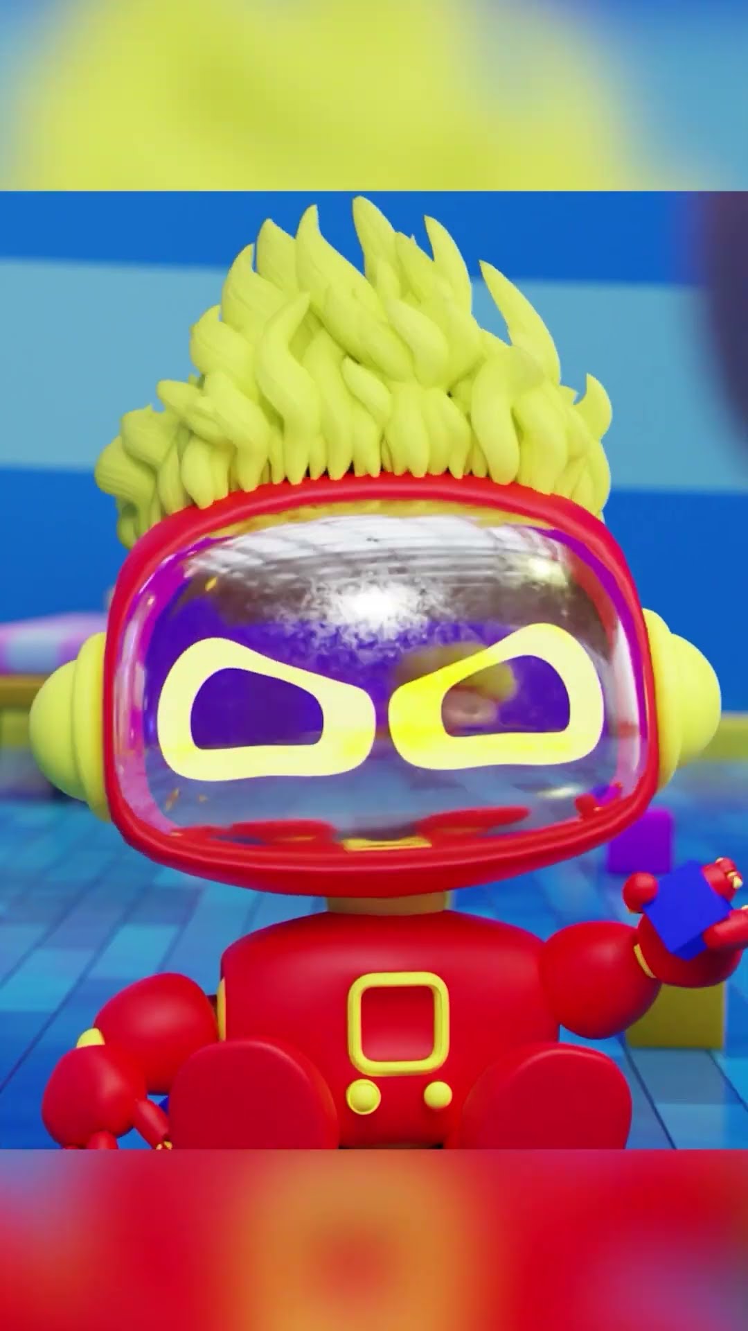 Chicky y el bebé robot | D Billions Canciones Infantiles