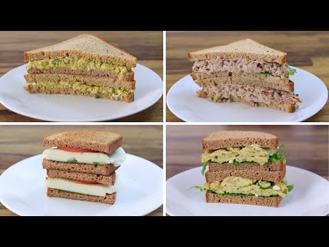 סנדווצ'ים בריאים – 4 מתכונים קלים וטעימים