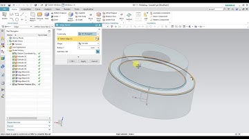 how to do pulley casting in nx | boolean operation | UGNX 11