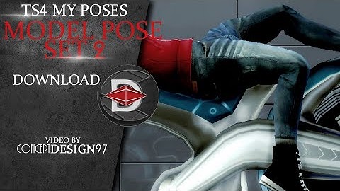 The sims 4 - Set Model Pose 2 || Custom Content [Download]