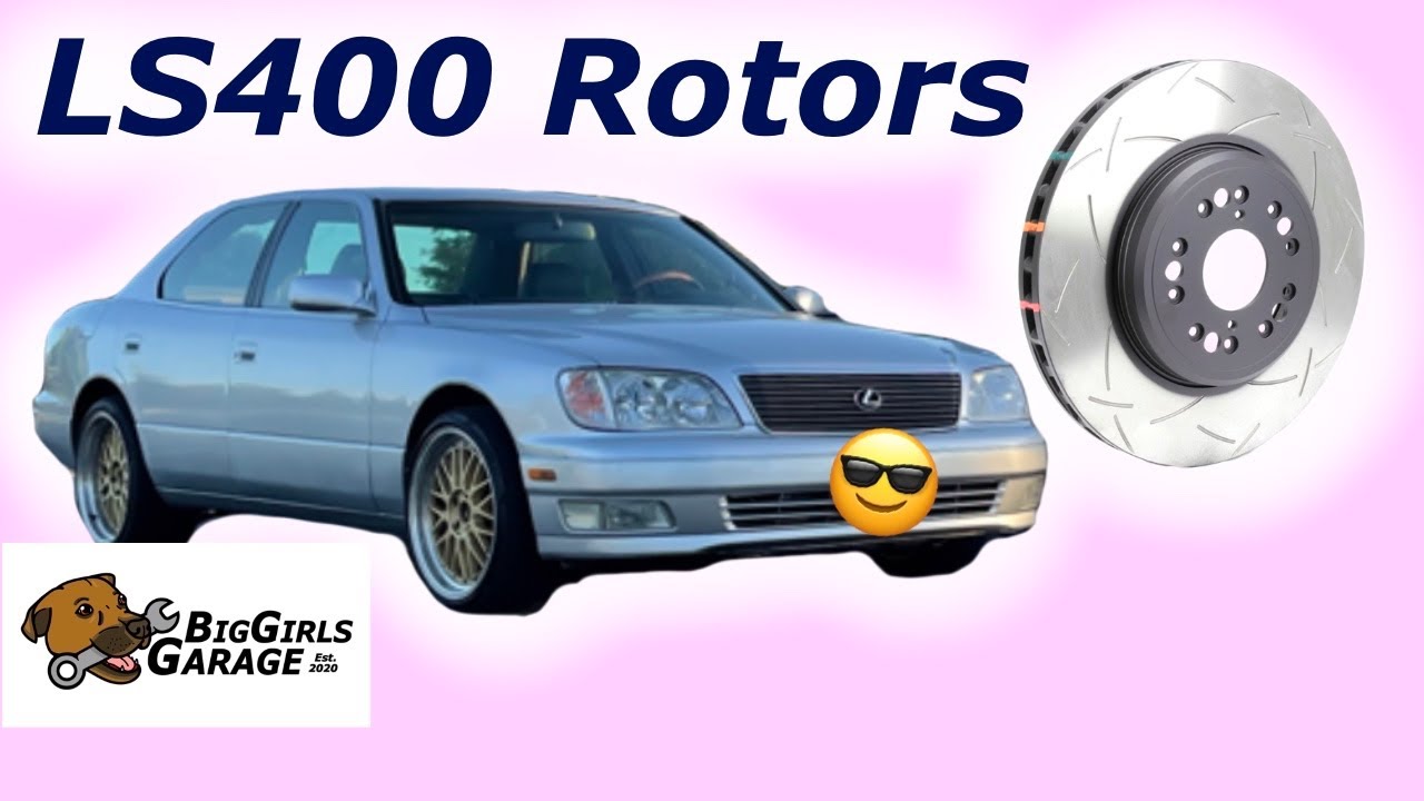 Lexus LS400 Rotor Replacement VLOG (LS400 pt. 2) 1uzfe V8 YouTube