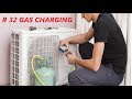 R 32 GAS CHARGING BY VACUUM AND WEIGHT