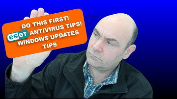 How to make ESET NOD32 run better - first time setup and prior to updates