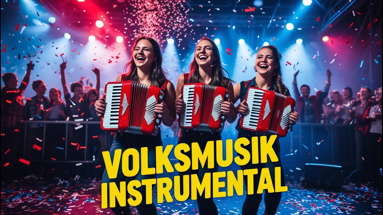 German Folk Accordion | Folk Instrumental & Joyful Volksmusik