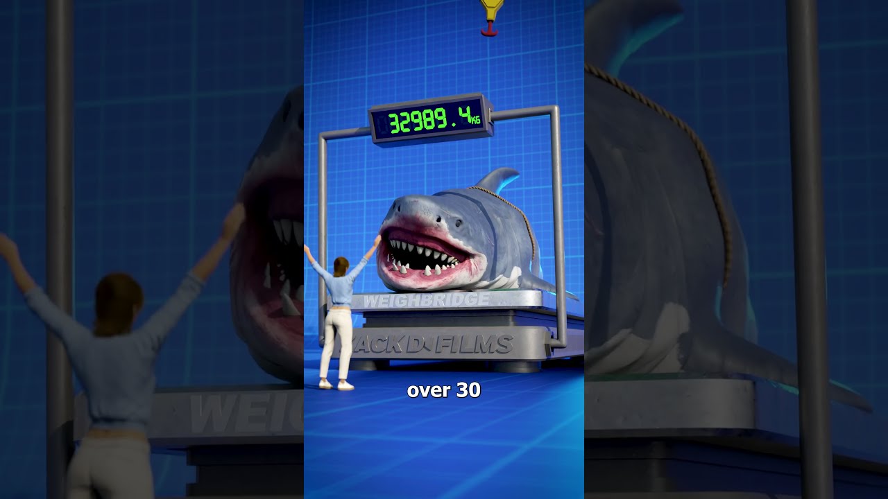 Megalodon Size Comparison 