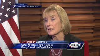 CDC report: NH has third highest overdose death rate