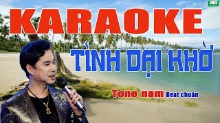 Karaoke TÌNH DẠI KHỜ - Ngọc Sơn - Karaoke Hoàng Đỉnh – Karaoke Beat chuẩn full Band