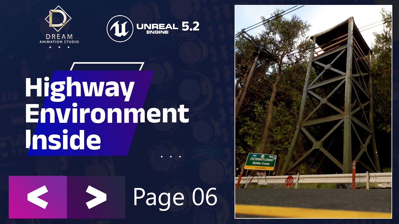 The Define Highway | #unrealengine5 #megascans #cgi #dreamanimationstudio