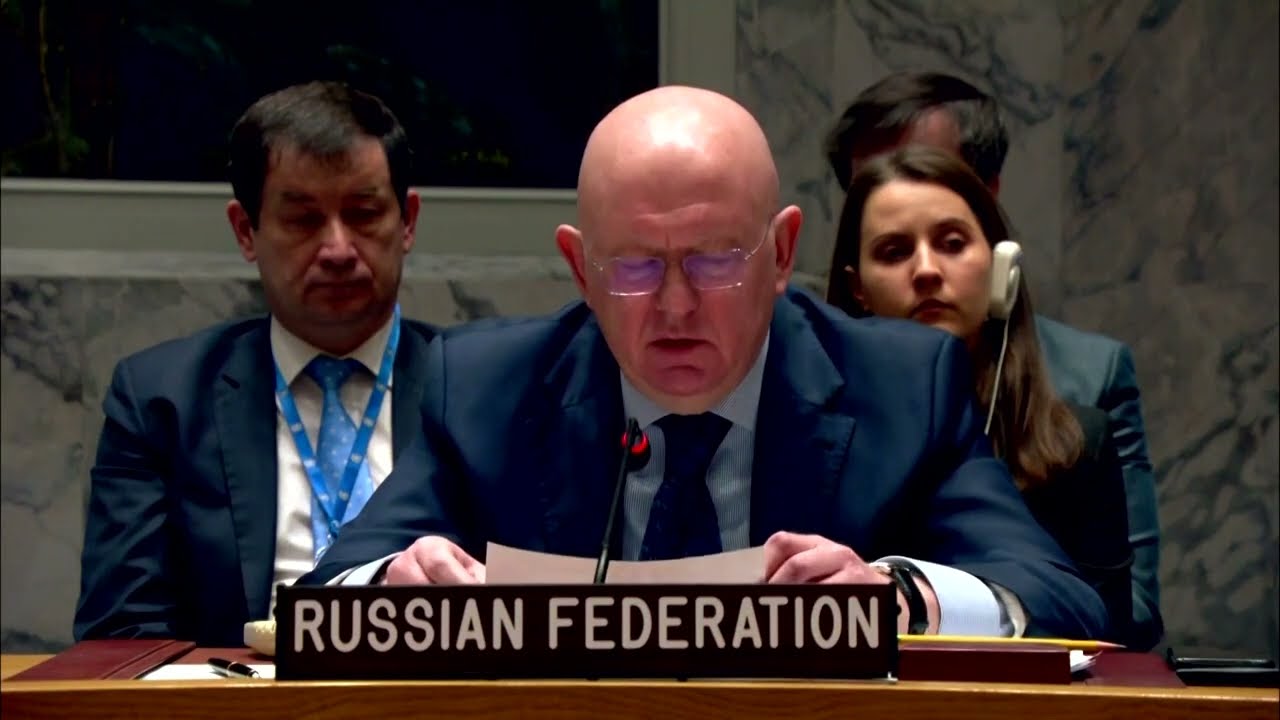 Ukraine furious over Russian UN Security Council presidency IQ news Video.