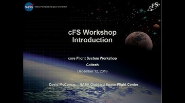 01 David McComas cFS Workshop Introduction