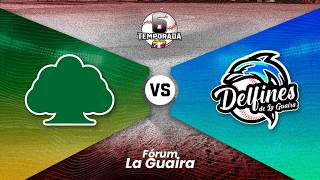 Samanes de Aragua vs Delfines de La Guaira | Estadio Forum La Guaira | LMBP (22/04/26).