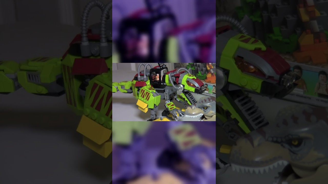 Short Look - LEGO Jurassic World T. rex vs Dino-Mech Battle (75938) 
