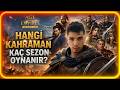 HANGİ KAHRAMAN KAÇ SEZON OYNANDI ? | Age Of Empires Mobile 🥷🏻