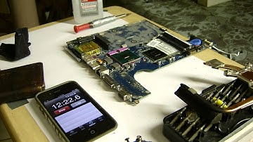 HP DV4 Disassembly Time-Lapse