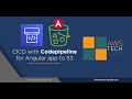 AWS CodePipeline for Angular app deployment in S3