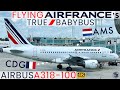 [4K] – Full Flight – Air France – Airbus A318-111 – AMS-CDG – F-GUGI – AF1741 – IFS Ep. 594