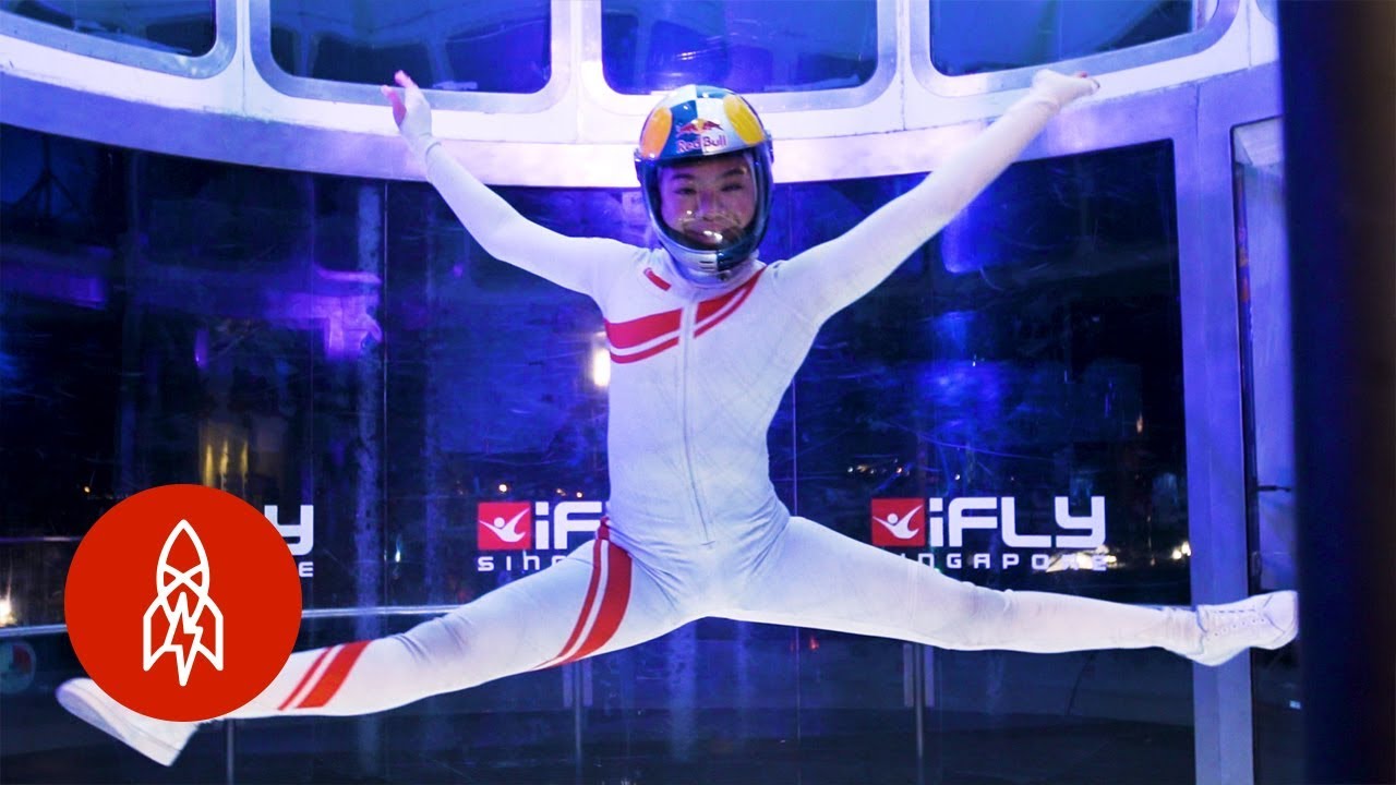 This Indoor Skydiver Is Defying Gravity and Expectations YouTube