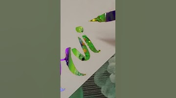 Comment your name and subscribe for more #art #calligraphy #viral video #trending#ytshorts