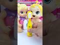 ASMR Toy Minnie Mouse & Doll Bath Set Toy | Satisfying Toy Sounds with Simba Toys #shorts