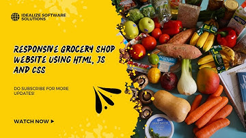 Boost Your Grocery Sales: Professional Website & Digital Marketing by Idealize Software