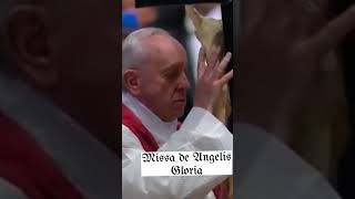 PAPA FRANCESCO - Canto Gregoriano : Gloria #cantogregoriano #gregorianchant #papafrancisco