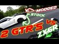 Modded GTR Walks ZX6R Like a BOSS!!!