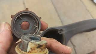 Hampton Bay collapsed umbrella fix broken cord