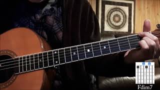 Jim Croce New York&#39;s Not My Home - guitar tutorial