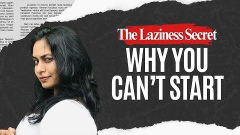 You’re Not Lazy. Here’s the Real Reason You’re Stuck...😶‍🌫️