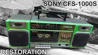 Sony CFS-1000S Restoration