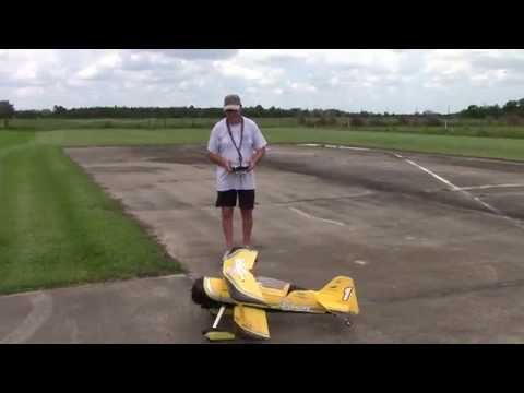 Maiden flight Sonic Pitts Python  Biplane