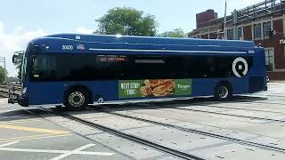 Pace bus route 331 heading to Grand and Natchez Ave.