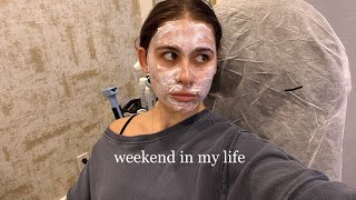 a weekend at home
